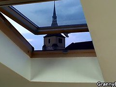 He easily seduces old grandma