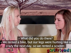 Pareja, Hd, Besar, Lesbiana, Lamidas, Coño, Afeitado