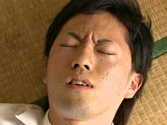 アジア人, フェラチオ, 中出し, イく瞬間, 手コキする, 日本人, 淫乱熟女