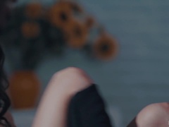 茶髪の, イく瞬間, イマラチオ, 開帳, 手コキする, オナニー, 小柄, オッパイの