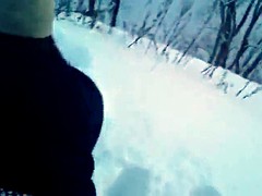 Russian amateurs fuck outdoor