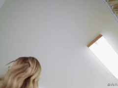 Filling Pristine Edge's Big Tits Cleavage with Cum