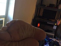 素人, 足フェチ, 妻
