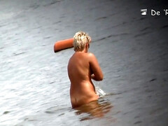 Cul, Plage, Beauté, Classique, Gorge profonde, Naturelle, Nénés, Voyeur