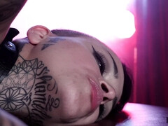 Cul, Nana, Gode, Fille latino, Léchez, Gicler, Tatouage, Nénés