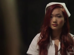 アナル, お尻, 緊縛, ボンデージ, 顔面騎乗, 看護婦, オマンコ, おもらし