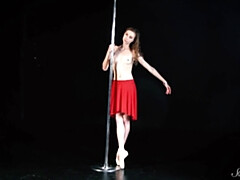 18, カワイイ, 女, 指いじり, Hd, 裸, スカート, ティーン