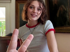 18 años, Culo, Rubia, Loco, Pov, Puta, Chorro, Tetas