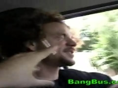 Asiatisch, Arsch, Blasen, Auto, Schwanz, Hardcore, Muschi, Titten