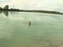 Большой член, Минет, Брюнетки, Сперма во рту, Немки, Хд, На природе
