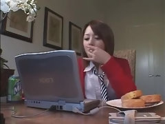 Парочка, Межрасовый секс, Японки, Чулки