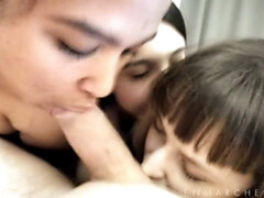 素人, デカ尻, フェラチオ, フランス人, グループ, コキ, ラフ, ティーン