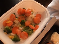 Amateur, Asiatique, Noire, Groupe, Talons, Japonaise, Jarretelles, Plan cul à trois