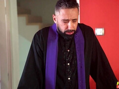 デカ尻, ブロンド, 熟年, ピアス, オマンコ, ペニスバンド, 三人, 濡れ