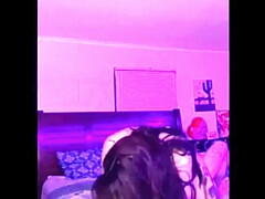 Grote lul, Grote mammen, Pijpbeurt, Bruinharig, Lul, Huisgemaakt, Ondergoed, Natuurlijke tieten