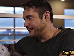 Anal, Verga grande, Negro, Ébano, Gay, Interracial, Músculo