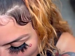 美女, デカチン, 黒人, フェラチオ, イく瞬間, 黒人, ハメ撮り, オッパイの