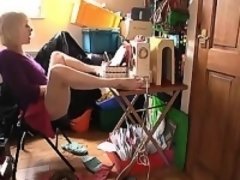 素人, ブロンド, ヨーロピアン, ドイツ人, オナニー, ソフトコア