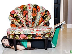 デカ尻, デカチン, デカパイ, フェラチオ, 茶髪の, バック, ガリガリ, ティーン