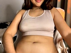 素人, 美人, デカパイ, 茶髪の, ラティーナ, オナニー, 一人, おもちゃ