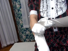 Aziatisch, Kont, Japaans, Masturbatie, Natuurlijke tieten, Kut duiken, Tiener, Tieten likken