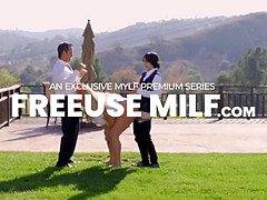 Grosse titten, Braunhaarige, Geile alte tussi, Hundestellung, Hardcore, Milf, Rau