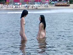 Amateur, De plein air, Public, Adolescente, Voyeur