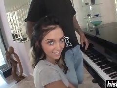 Bruinharig, Sperma shot, Sperma in gezicht, Hardcore, Tiener