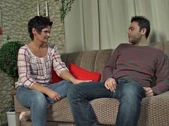 Amateur, Sucer une bite, Brunette brune, Éjaculation interne, Allemand, Nénés, Jouets, Rétro ancien