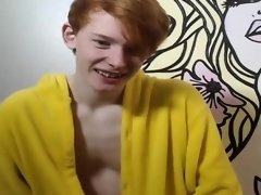 Europeo, Gay, Masturbación, Solo