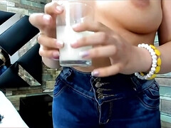 お尻, 茶髪の, 気狂い, フェティッシュ, 自家製, ラティーナ, 淫乱熟女, オッパイの