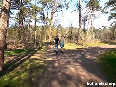 Anal, Culo, Rubia, Tetona, Holandés, Hd, Al aire libre, Coño