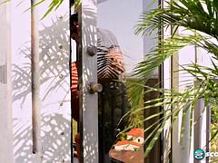 アナル, デカパイ, ブロンド, 茶髪の, 巨乳な, グループ, Hd, 三人