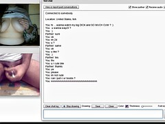 Chatroulette - She Flashed Her Big Boobs for Cum