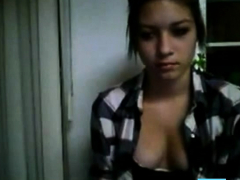 Brunette brune, Solo, Adolescente, Webcam