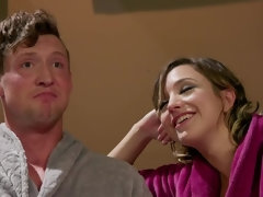 Date Night: Eliza Jane Stuffs Pierce Paris' Balls in His Ass