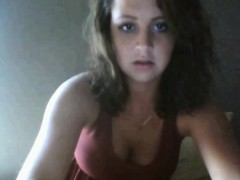 Amateur, Brunette brune, Lingerie, Masturbation, Webcam