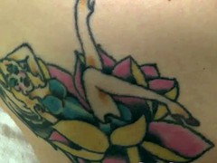 Lelu Love-Tattoo Cumshot POV Closeups