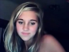 Blonde, Solo, Adolescente, Nénés, Webcam