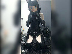 kigurumi latex stimulating