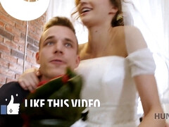 Sarah Kay gets down & dirty with her groom's fiance in a POV wedding dress hunt