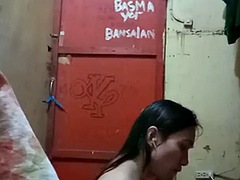 Asiatique, Grosse bite, Blonde, Tir de sperme, Philippine, Hard, Masturbation, Mature